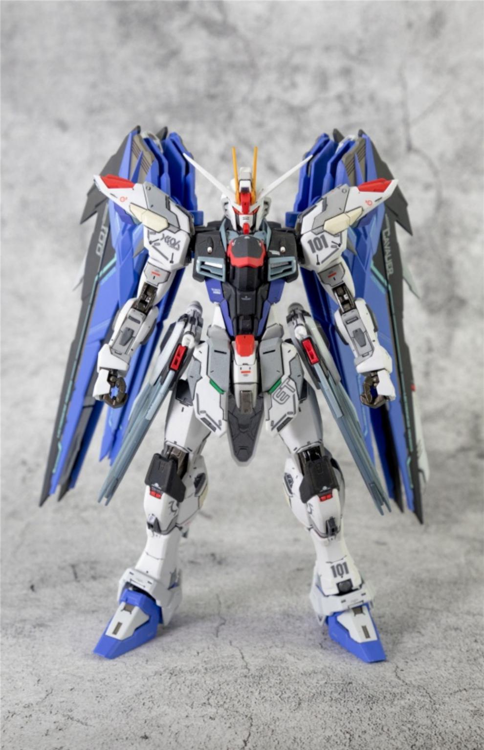 万·代(ban·dai)大班mg高达模型1:100强袭自由2.