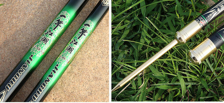 光威进口高碳素定位杆短节碳19调谷麦逗钓竿前打竿三不剪线超轻超硬