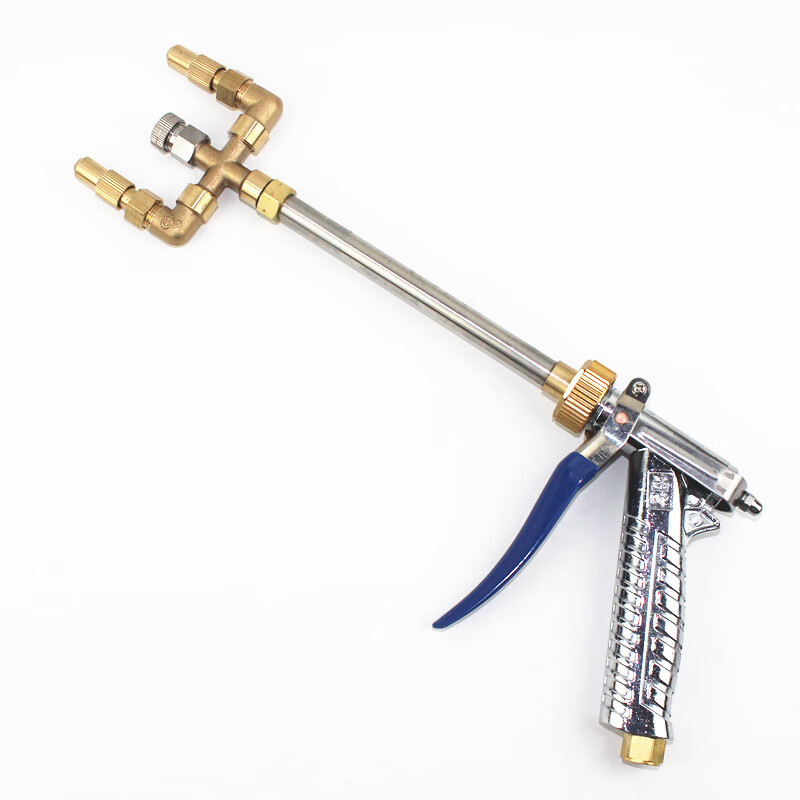 农机加厚农3喷头雾化不锈钢高压扇形打药多头喷杆迷雾打药枪枪进口3头