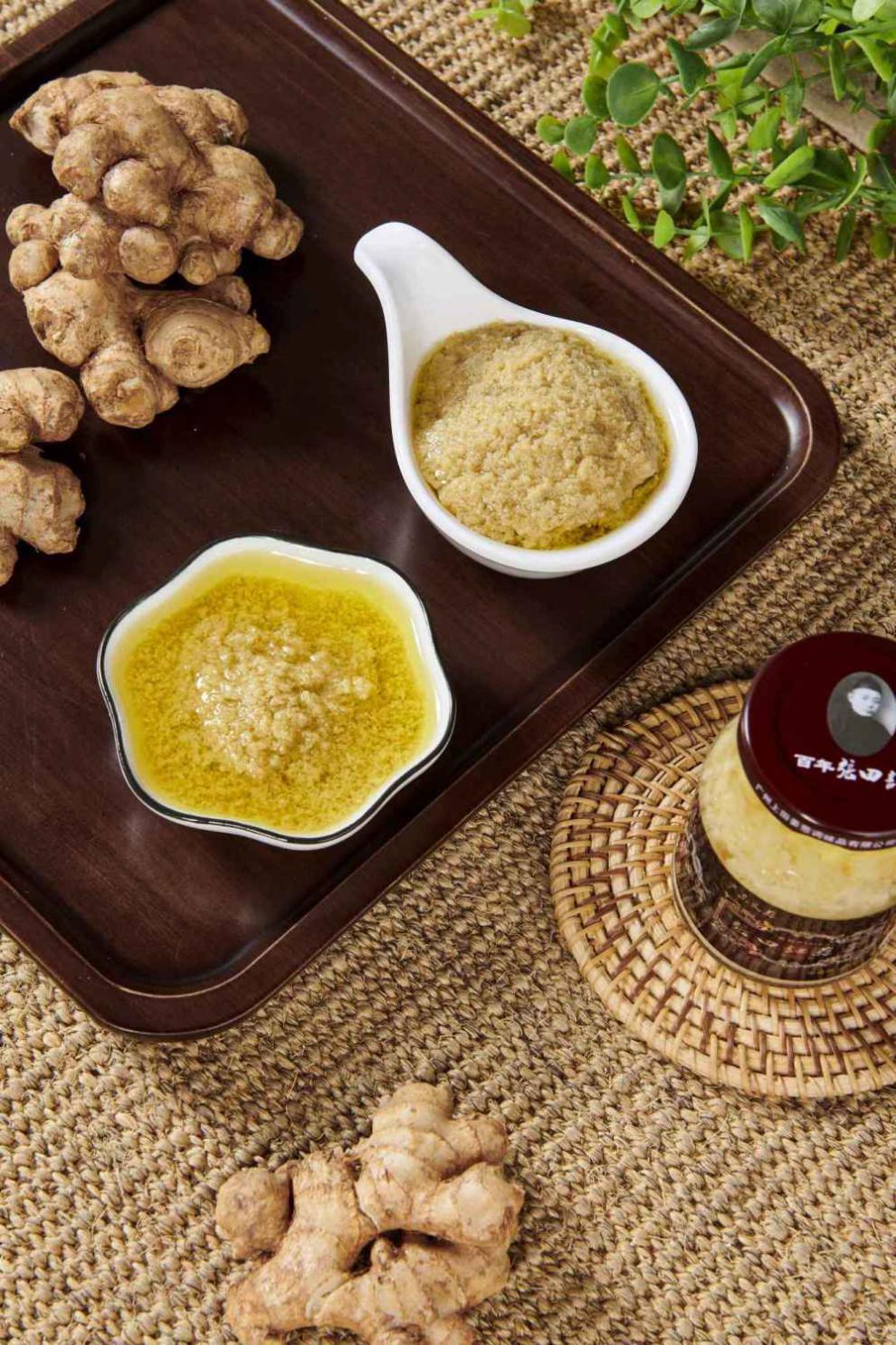 张田记蒜蓉酱张田记沙姜酱175g2瓶广州特产纯沙姜蓉酱原味白切鸡配料