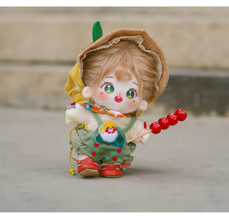 【京品优选】棉花娃娃公仔裸娃炸毛女孩难哄厘米人形玩偶现货生日礼物