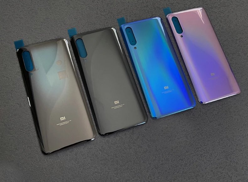 原装小米9后盖原装玻璃后壳透明探索版电池盖原厂小米cc9cc9e纯原后盖