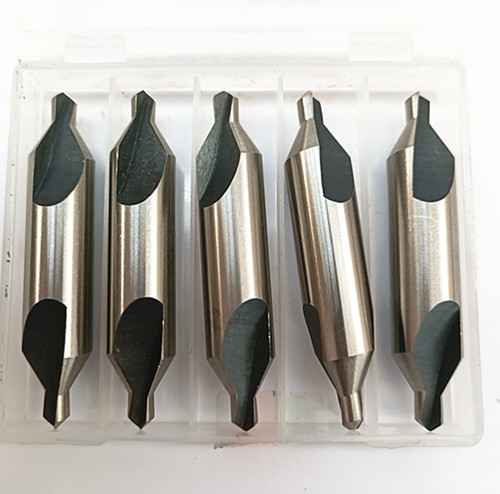 适用中心钻全磨制定心钻定位钻a型倒角钻头60度1225345a10柄径4mm