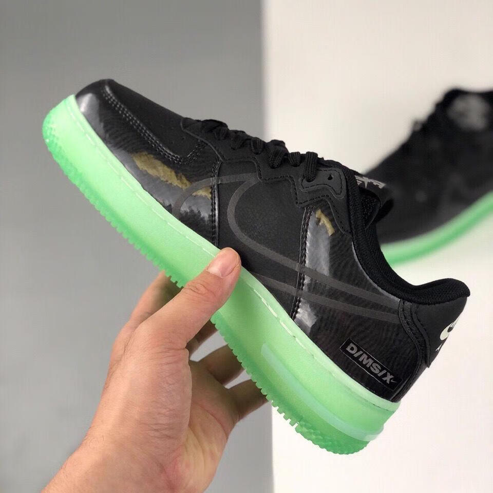 air fce 1 af1 空军一号 黑绿全明星 休闲板鞋 cv2218-001 黑绿 36