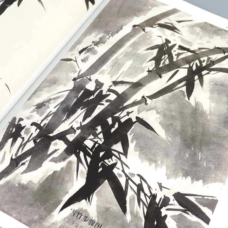 【正版现货】四时墨竹技法 苏宗良 著 竹水墨画艺术国画画竹美术技法