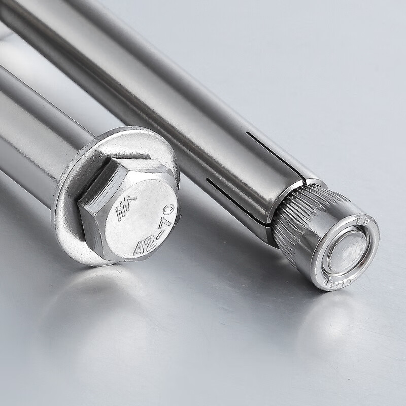 304不锈钢外六角内膨胀螺丝m6m8m10m12内置式膨胀螺栓内膨胀拉爆黑色