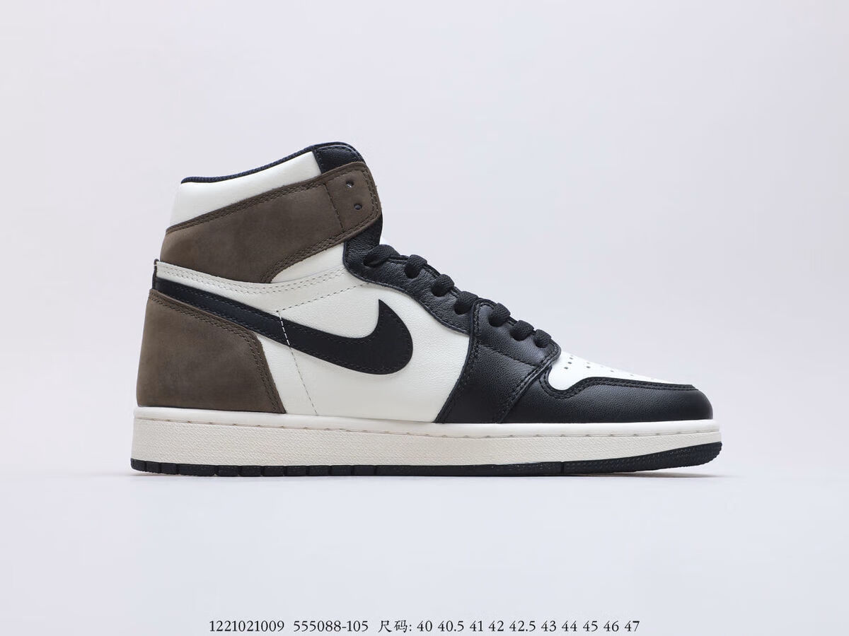 男鞋黑曜石aj黑摩卡高帮篮球鞋烟灰变色龙影子灰学生运动鞋汽车充电