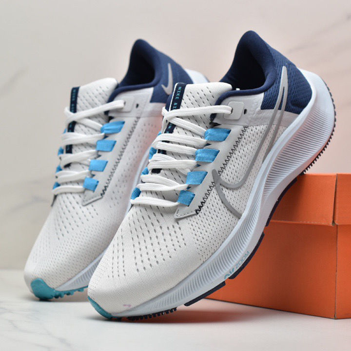 纯原air zoom白蓝拼接飞马38代涡轮增压马拉松慢跑鞋cw7356-101 白蓝