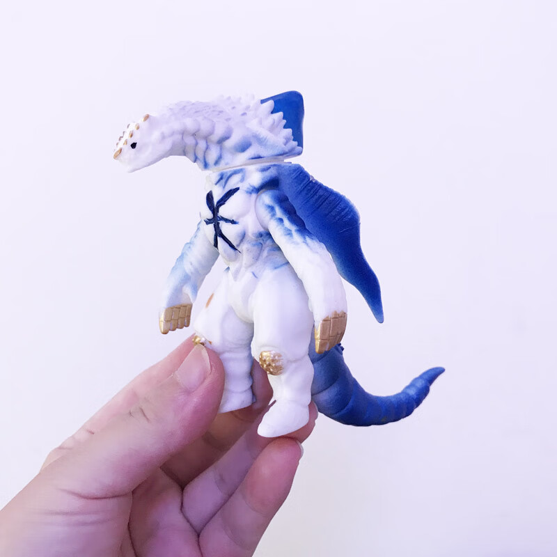 银河维克特利软胶人偶 小怪兽谢帕顿可动变形闪光玩偶玩具的 银河维克