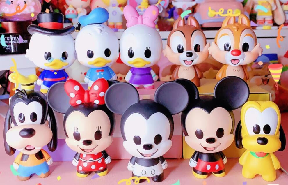 名创优品米奇盲盒 名创优品miniso盲盒米奇太空甜点唐老鸭米奇魔幻