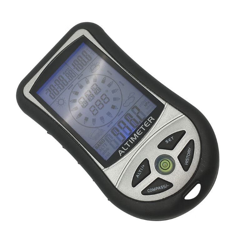 海拔高度测量仪手持式多功能海拔高度测量仪露营温度计气压计电子指南