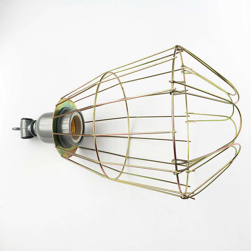 养殖场专用保温灯防撞防护灯罩网罩取暖灯金属保护灯网灯具防护罩