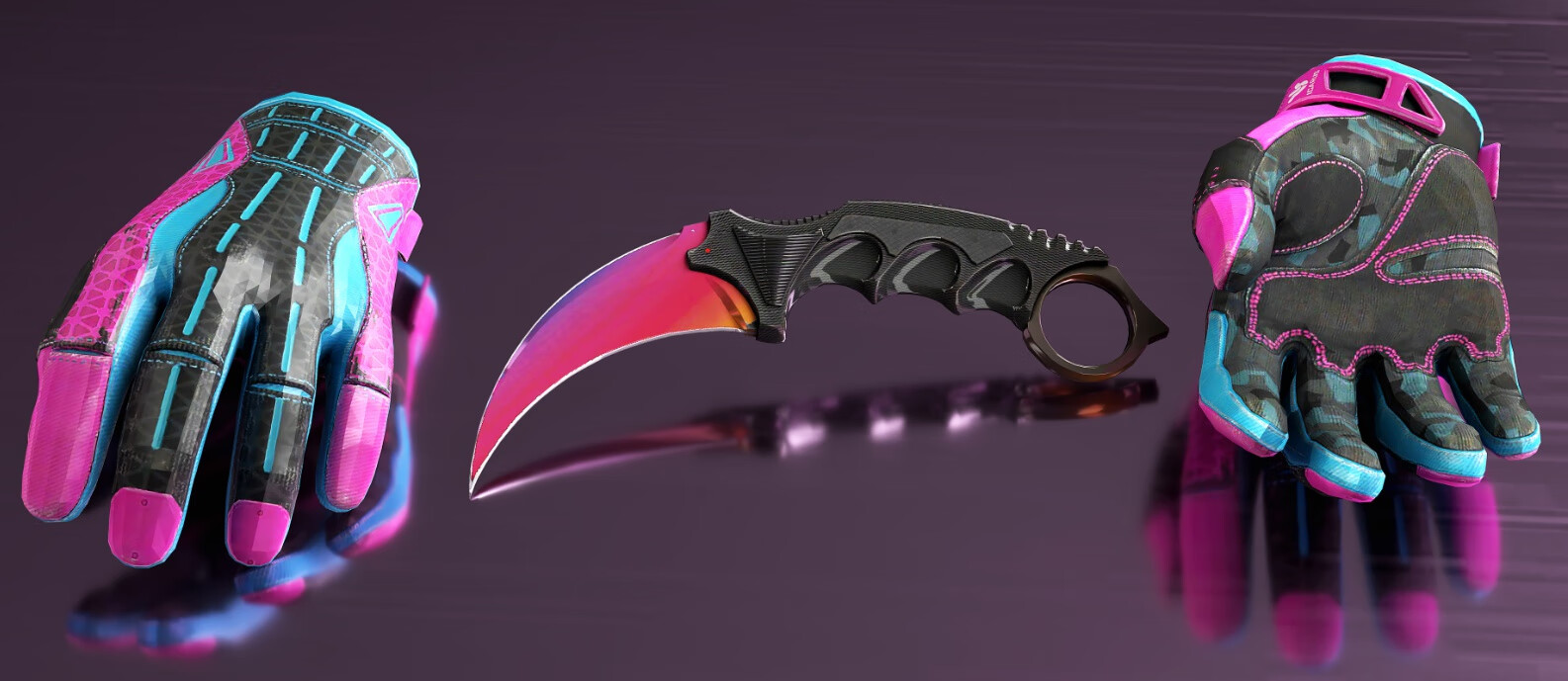 新款户外骑行手套防滑csgo手套周边迈阿密风云运动手套周边实物皮肤