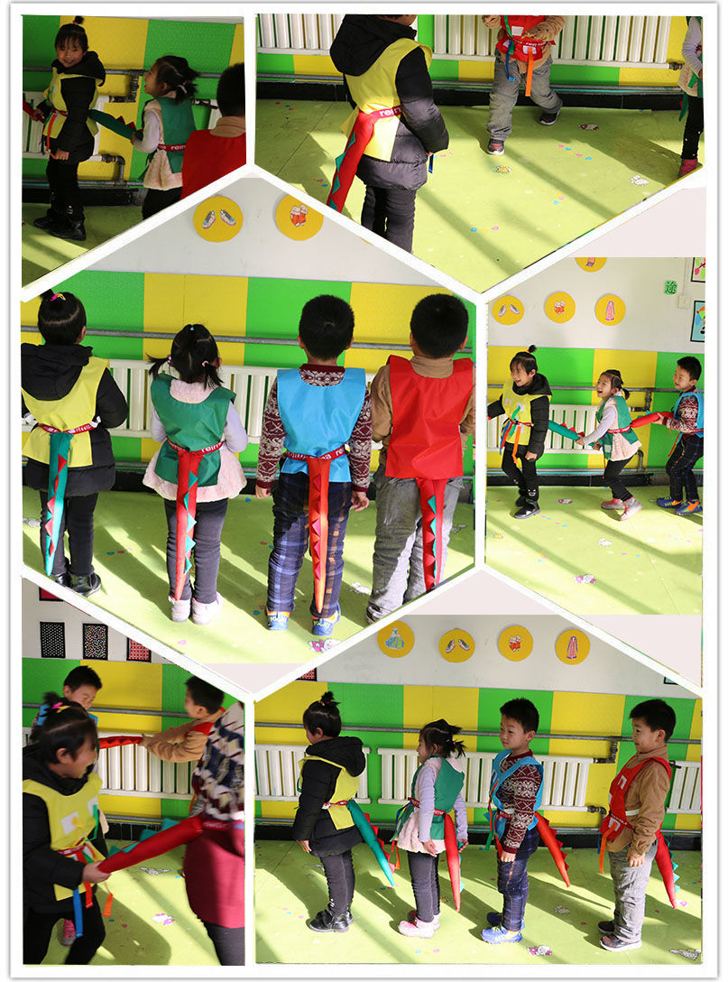 小尾巴 幼儿园 幼儿园抓尾巴游戏 儿童恐龙尾巴游戏 恐龙园尾巴玩具