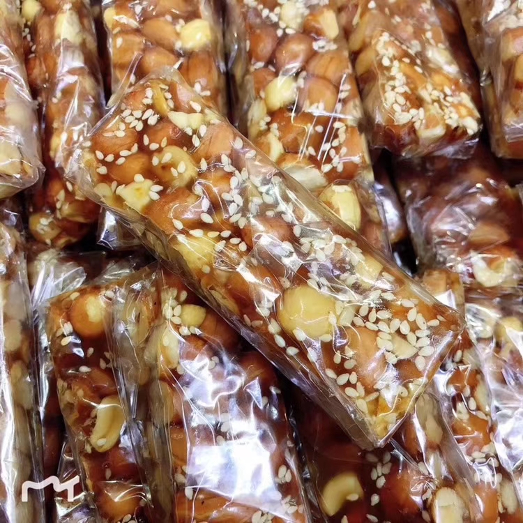 吃情派拉丝南糖潮汕特产传统名点送礼佳品配茶茶点点心小吃1盒8条糖