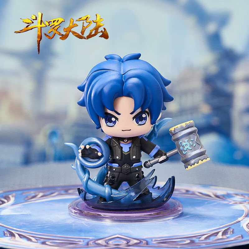 斗罗大陆第2代魂师对决系列盲盒潮玩公仔摆件唐三小舞确认款可选小舞