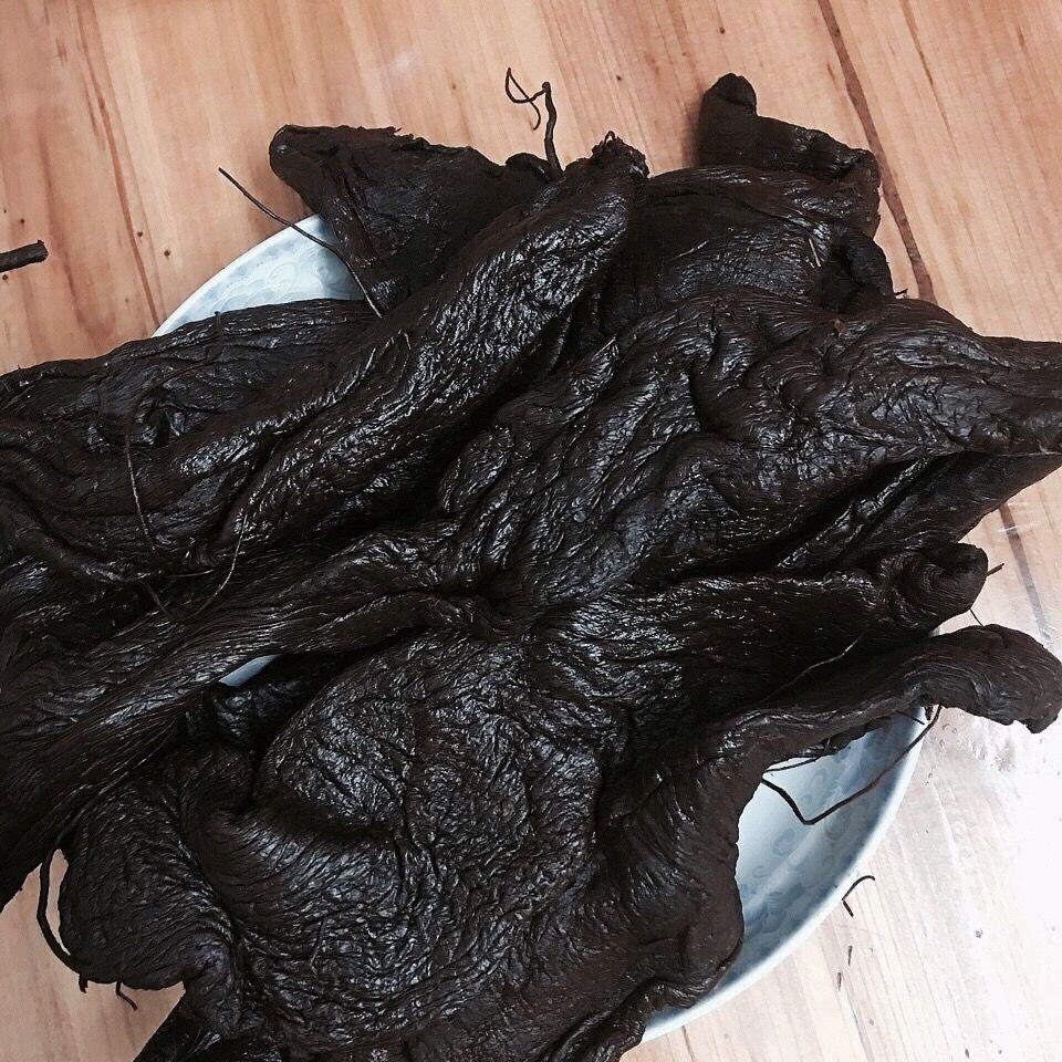 潮汕老菜脯广东潮汕潮州产老菜脯黑萝卜干陈年自藏老菜脯老萝卜干咸菜