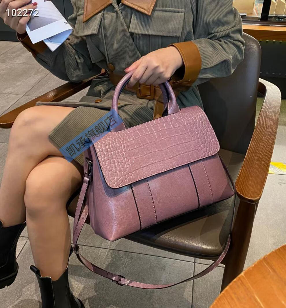 特价捡漏it女包包包女新款潮秋冬仿真皮女包斜挎包时尚百搭大容量鳄鱼