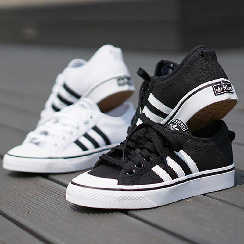 阿迪达斯运动鞋三叶草男鞋2020秋季新款nizza低帮板鞋轻便舒适透气