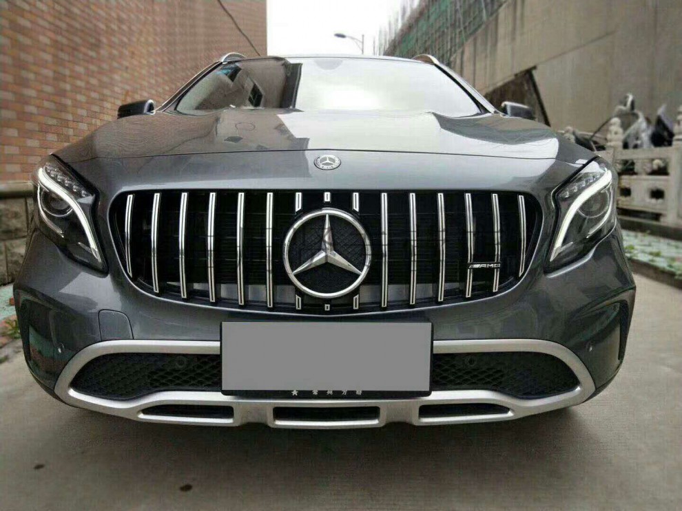 14-19款gla-改装gt中网银色类别:尾喉/排气管货号:gla11商品产地:中国