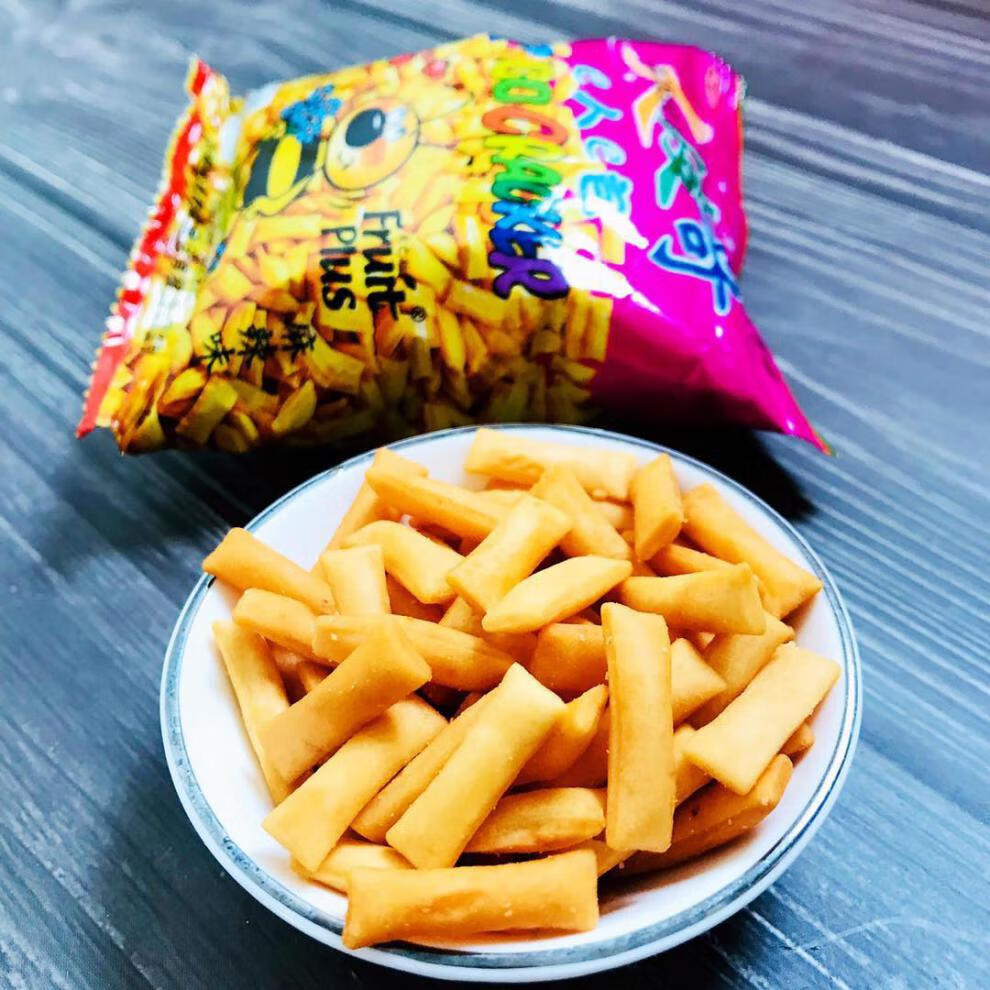 大皮哥 经典怀旧零食 大皮哥香脆酥牛肉 鲜虾 番茄 鸡肉 麻辣味 麦香