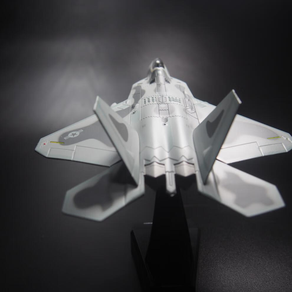 f22猛禽战斗机模型1:72合金仿真军事摆件美军飞机纪念品神孩子 1/72