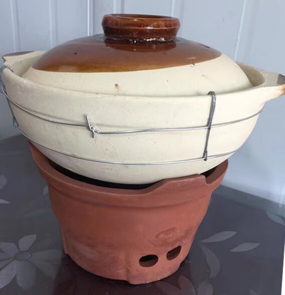 老式砂锅煲仔饭锅 传统原味土砂锅瓦煲土锅土窑土砂锅砂锅粉粥锅 小元