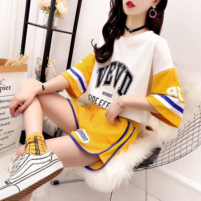 洛童欧女孩子衣服夏季中童女装11岁小孩子套装夏天9一12岁中大童小