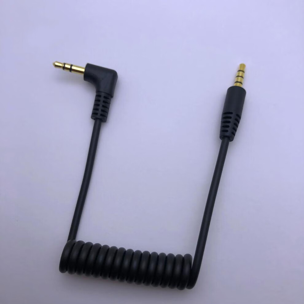 威焱适用于trrs转trs安卓苹果手机录音适用于boya博雅麦克风线35三转