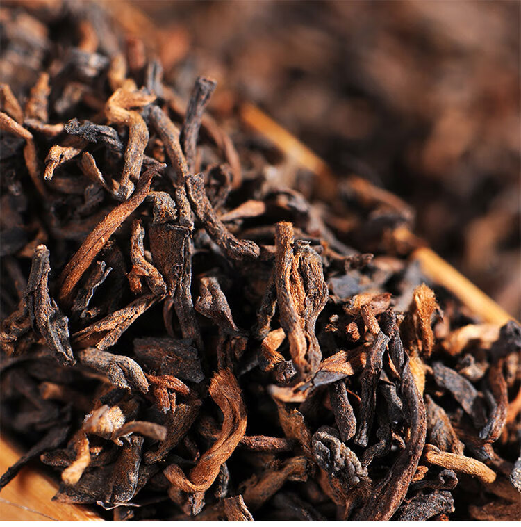 5折普洱普耳茶熟茶散茶叶醇香金针金芽陈年熟茶500克礼盒装