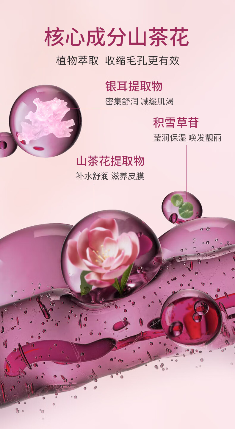 造物者山茶花清洁软膜毛孔调理软膜粉清洁软膜涂抹面膜泥膜补水保湿旗舰 升级款蝶恋肌山茶花面膜*1