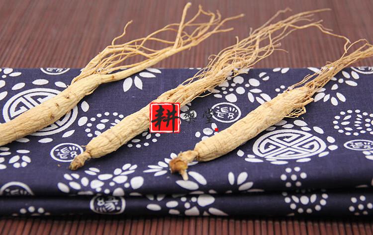 东北特产干人参生晒参 长白山人参泡酒煲汤散货长白山白参 大号白参