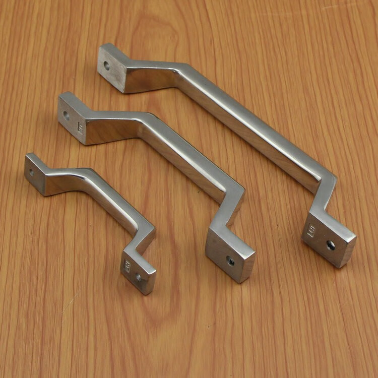 定制304不锈钢弓形拉手 明装拉手 工业重型设备把手