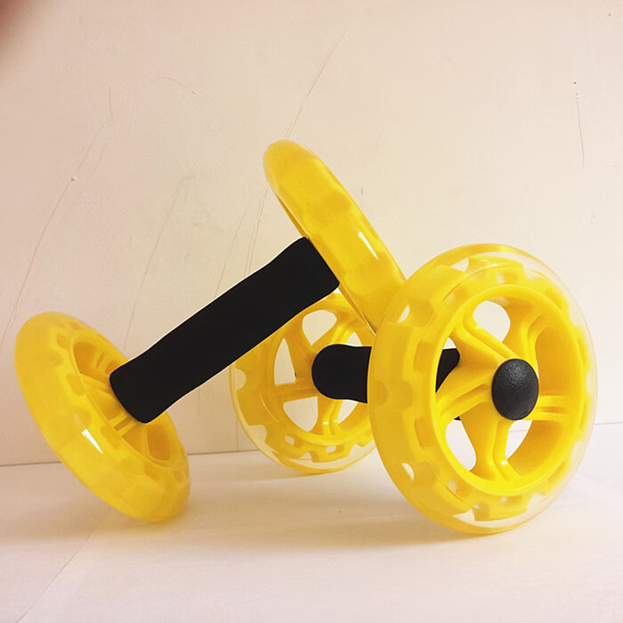 健腹轮单手腹肌轮男士训练器健身器材家用女士减肚子滚滑轮健肌轮腰腹