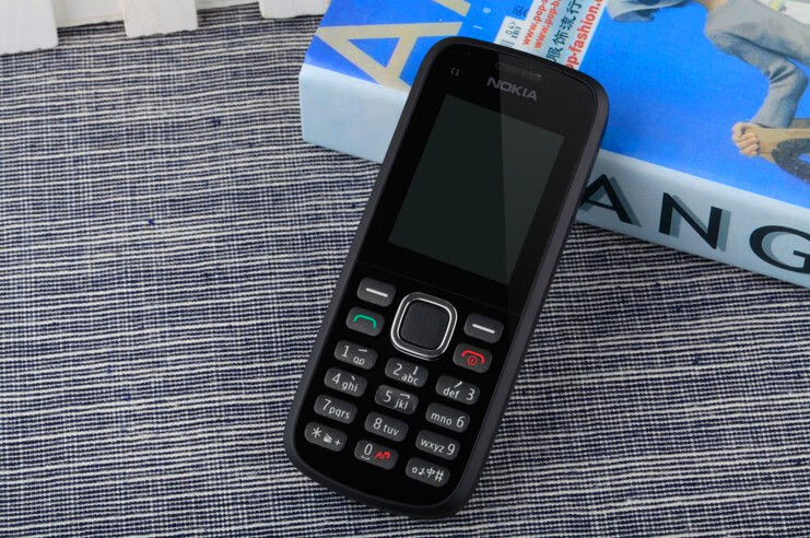 诺基亚c1-02超长待机按键直板商务学生大声音二手 三星黑色电信版