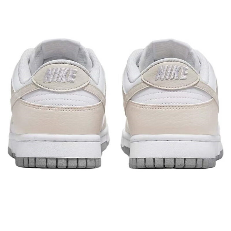 nike耐克潮 女鞋 dunk low可回收环保材料灰蓝时尚潮流柔粉色休闲运动