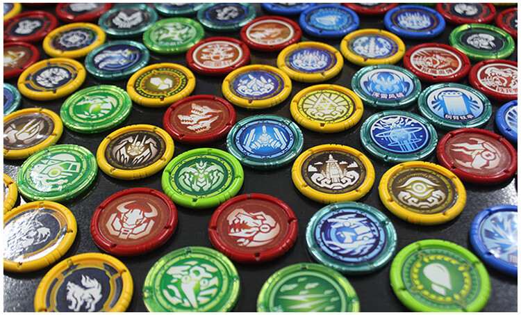 飞车玩具配件通用爆裂2代3代终之战晶片充能晶片包星能晶片 机甲晶片