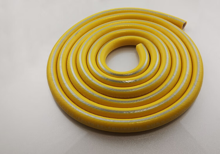 液化气天然气煤气管加厚软管子爆燃气热水器家用煤气灶橡胶气管六层款