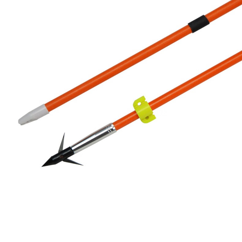 箭 实心鱼箭弓箭打鱼箭支 反曲用猎渔箭支 3支 实心箭套装