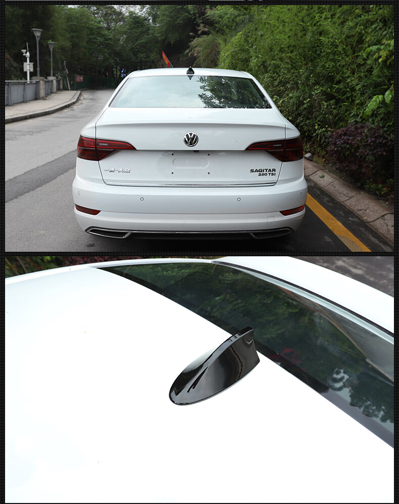 专用于大众19-2020款新速腾天线鲨鱼鳍车顶天线速腾汽车装饰用品 新