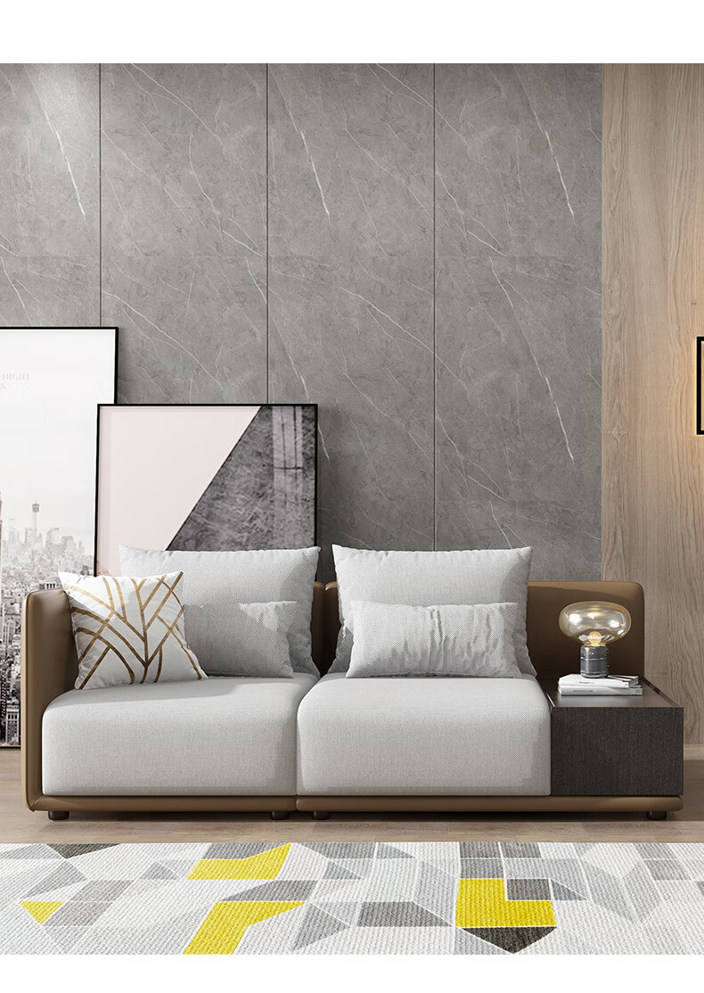 锐驰沙发筑睿锐驰意式极简北欧布艺沙发大户型客厅家具组合设计师沙发