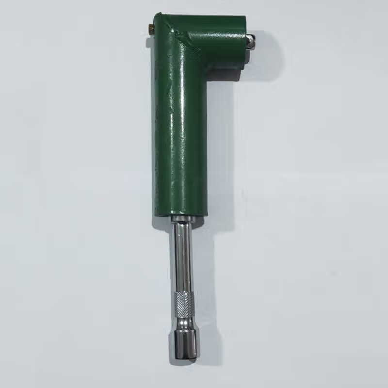 旋耕机专用联动式电动气动直角扳手90度l型强力大扭矩拆卸旋耕机换刀