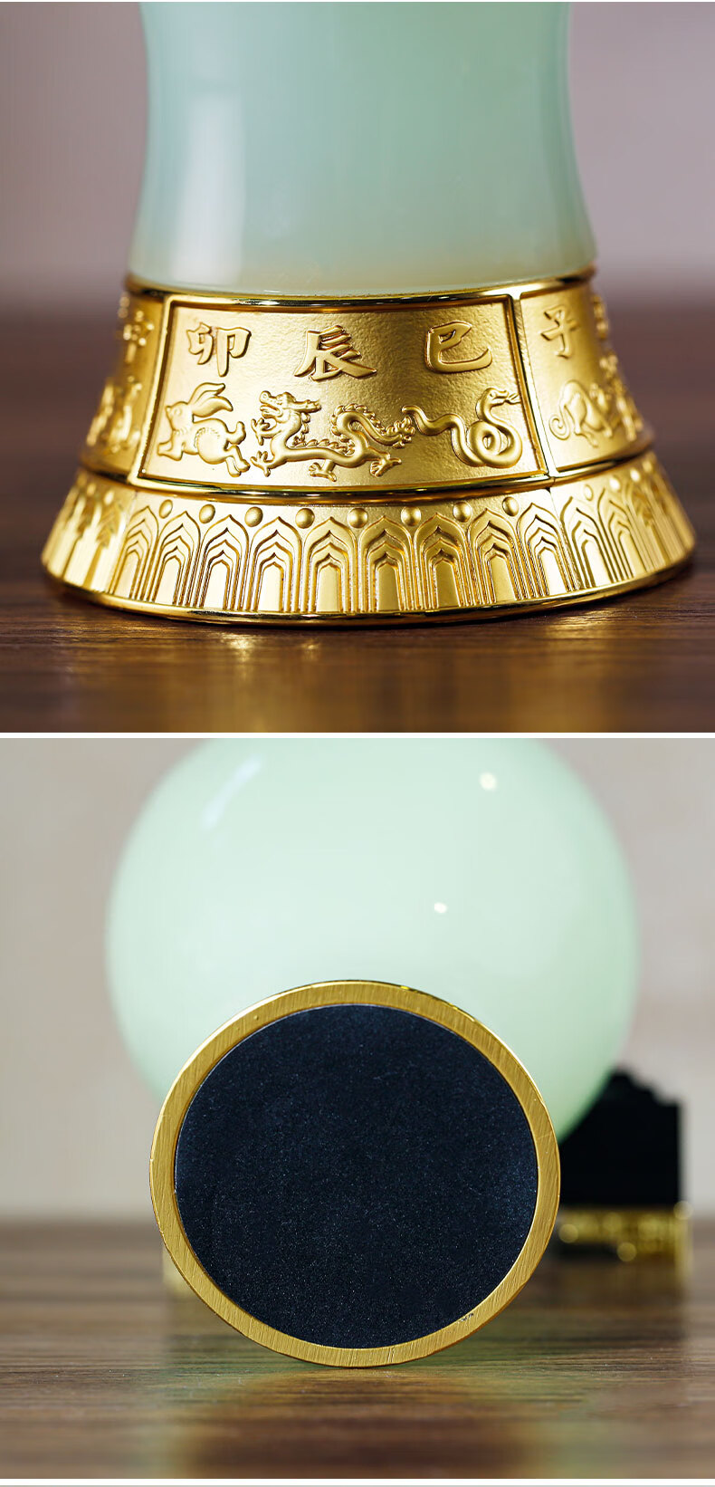 佛教摆件八管吸财宝瓶西藏佛教用品家居摆件中式佛堂中式居家用品