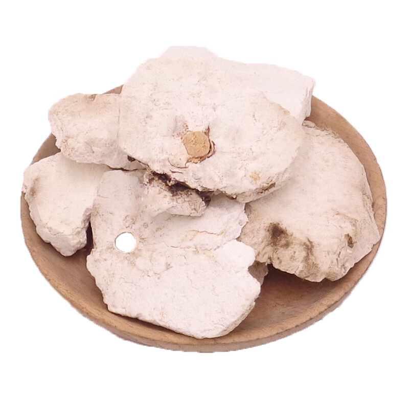 官方旗舰中药材茯神500克云茯神云茯苓白茯苓片茯苓粉天然茯神块