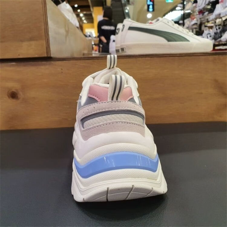 支持国货安踏韩版热款鱼刺二代3m反光条增高老爹鞋厚底运动鞋泫雅