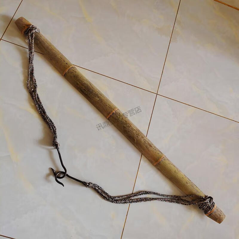 3-1.4米扁担 铁钩 绳子