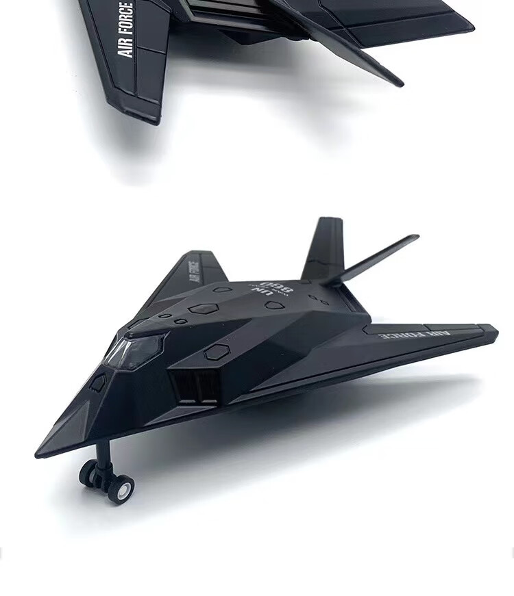 f117隐形战机仿真合金模型鱼鹰运输机儿童飞机玩具模型战斗机玩具男孩