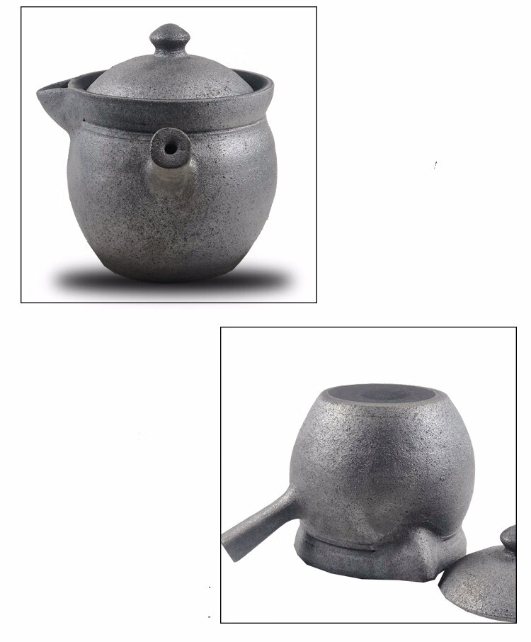 煎药砂锅老式明火家用熬中药砂锅燃气传统熬药锅中药壶陶土煲药罐 6升