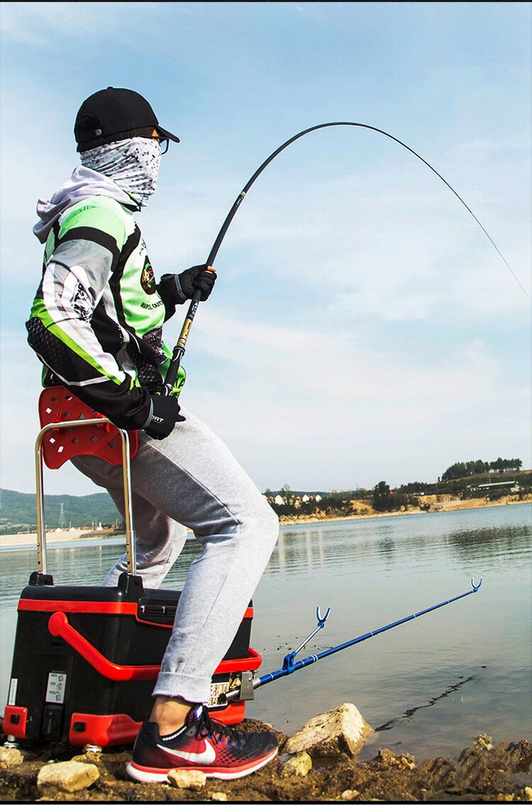 抖音同款百青藤一新款钓鱼神器高碳素28调台钓竿超轻超硬鱼竿渔具鱼杆