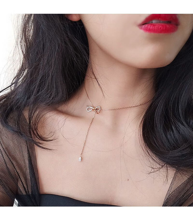 x新颖s项链女项链锁骨链女脖子饰品脖子项链女女生锁骨链锁骨项链女